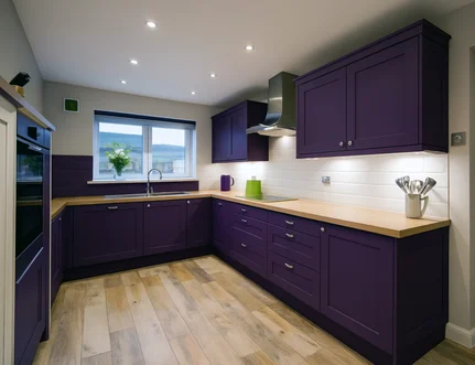 Kitchen Cupboard Spray Painting London